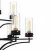 Quoizel Lighting Hillside 9 - Light Chandelier in  Matte Black - 3 of 4