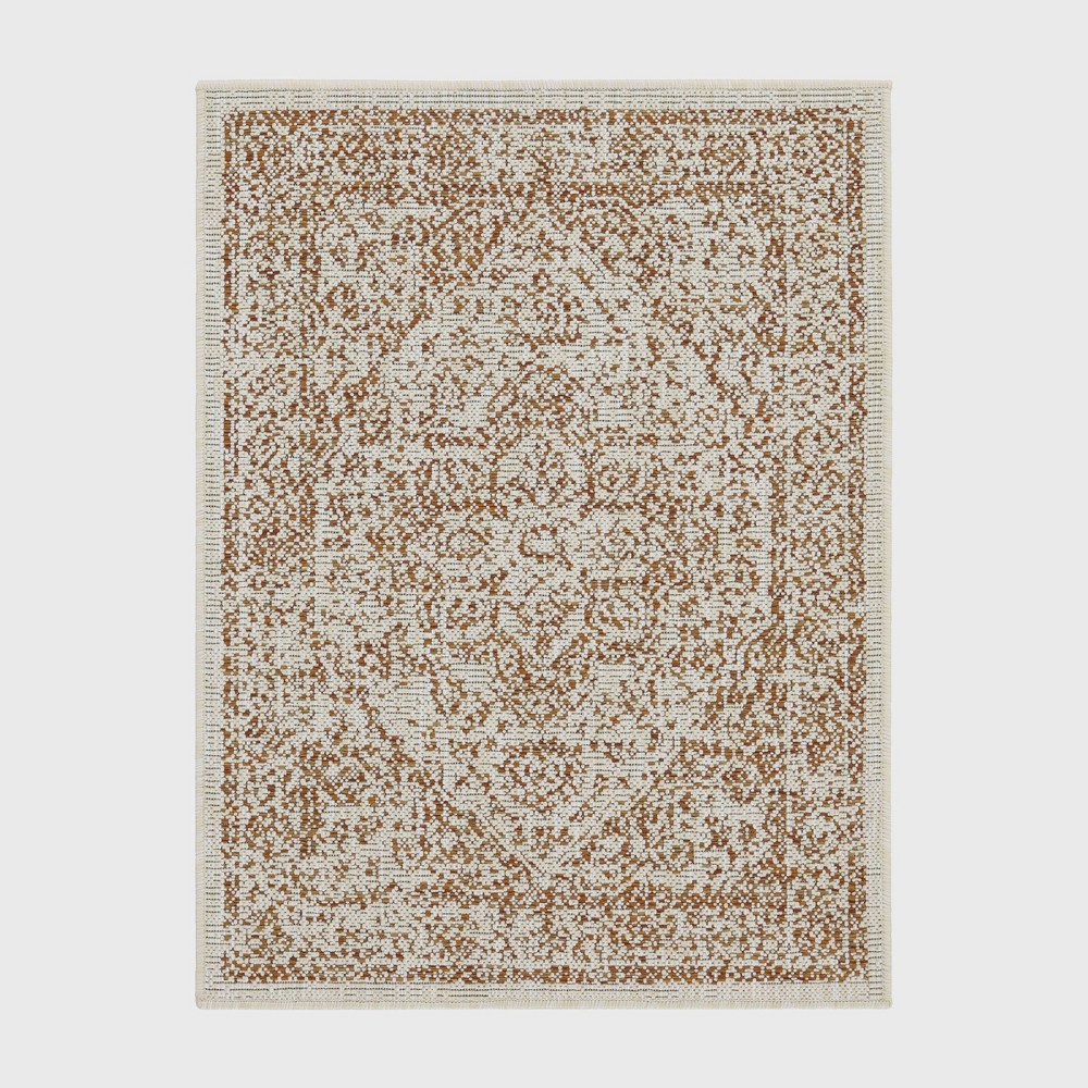 Photos - Area Rug Playa Rug 4'x6' Machine Washable Zaria Rectangle Woven Indoor Outdoor Area