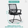 Home Imports Emporium Modern Ergonomic Office Chair - Set of 2 - 4 of 4