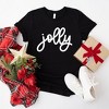 Simply Sage Market Women's Jolly Bold Cursive Short Sleeve Graphic Tee - image 2 of 4