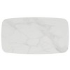 Karina Rectangular End Table - ACC8101A - White Ceramic Faux Marble/Walnut - Safavieh - 4 of 4