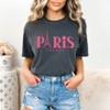 Simply Sage Market Women's Paris France Eiffel Tower Short Sleeve Garment Dyed Tee - 2 of 4