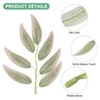 Unique Bargains Artificial Willow Leaves 100 Pcs - 2 of 4
