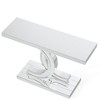 Resenkos Entryway Table, Console Sofa Table,39" Console Table, Modern Mirrored Sofa Table Hallway Table,Black - 4 of 4