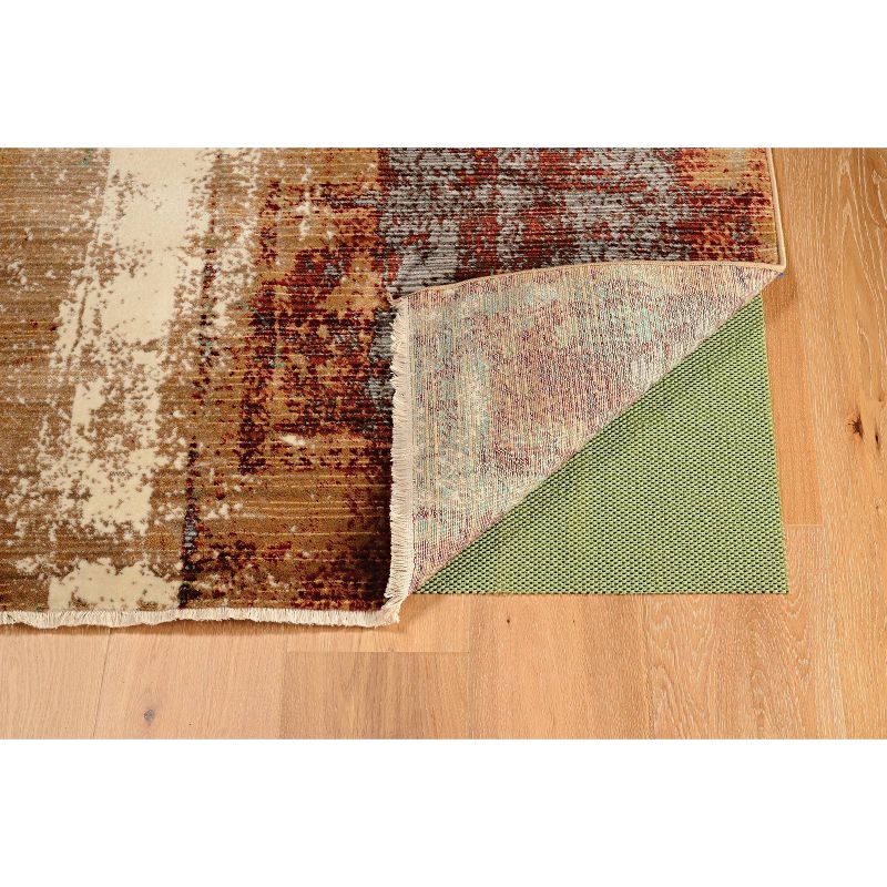 Illusions Canyon Rug Beige/Burgundy - Linon, 3 of 6