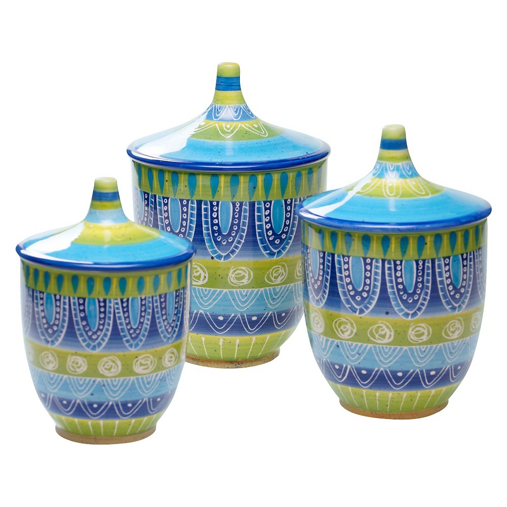 Certified International Tapas Canisters Set of 3