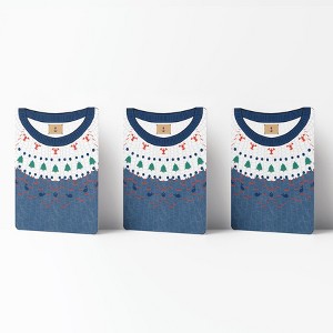 Holiday Winter Card Pack (3ct) Nautical sweater by Ramus & Co - 1 of 4
