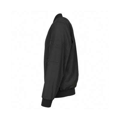 Мужские куртки Spire By Galaxy Antivento Men's Lightweight Zip-up Bomber Jacket - Medium, Black — фото 2