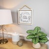 Northlight Floral Stay Awhile Framed Wall Sign - 11.75" - 2 of 4