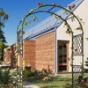 Orieon Metal Garden Arbor Arch Trellis – 47"x15.7"x86.6" Heavy-Duty Iron Arch for Climbing Plants & Outdoor Decor - 2 of 4