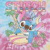 Junior's Women Lilo & Stitch Surfing Stitch Crop T-Shirt - 2 of 4