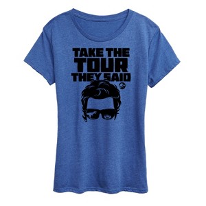 Women's - Jurassic Park - Take The Tour They Said- Women's Short Sleeve Graphic T-Shirt Short Sleeve Graphic T-Shirt - 1 of 4