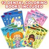 ArtCreativity Dental Coloring Book Kit with Crayons (Pack of 12) - 2 of 4