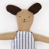Meri Meri Stripy Puppy Mini Suitcase Doll (Pack of 1) - 2 of 4