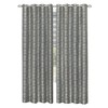 Kate Aurora Safari Living 2 Piece Python Room Darkening Grommet Top Curtain Panels - 3 of 4