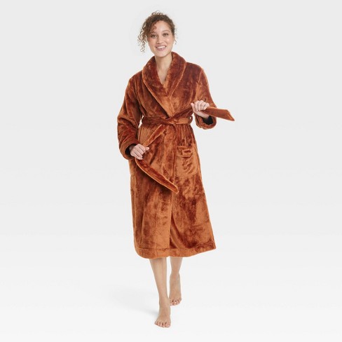 Women's Cozy Robe - Stars Above™ Brown XS/S