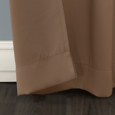 Barley Blackout Energy-Saving Grommet Curtain Panel 40" x 95"