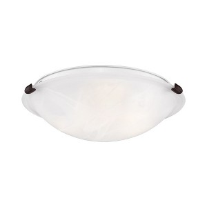 Livex Lighting Oasis 3 - Light Flush Mount in  Bronze - 1 of 1