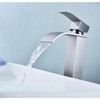 PAGED Bathroom Faucet with Pop-Up Drain, Single Handle Bathroom Sink Faucet with Overflow, Faucet for Bathroom - 3 of 4