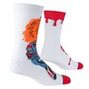 Odd Sox, Chucky Doll Fun Socks for Men Women, Crew, Large, Horror Movie Styles - 3 of 4