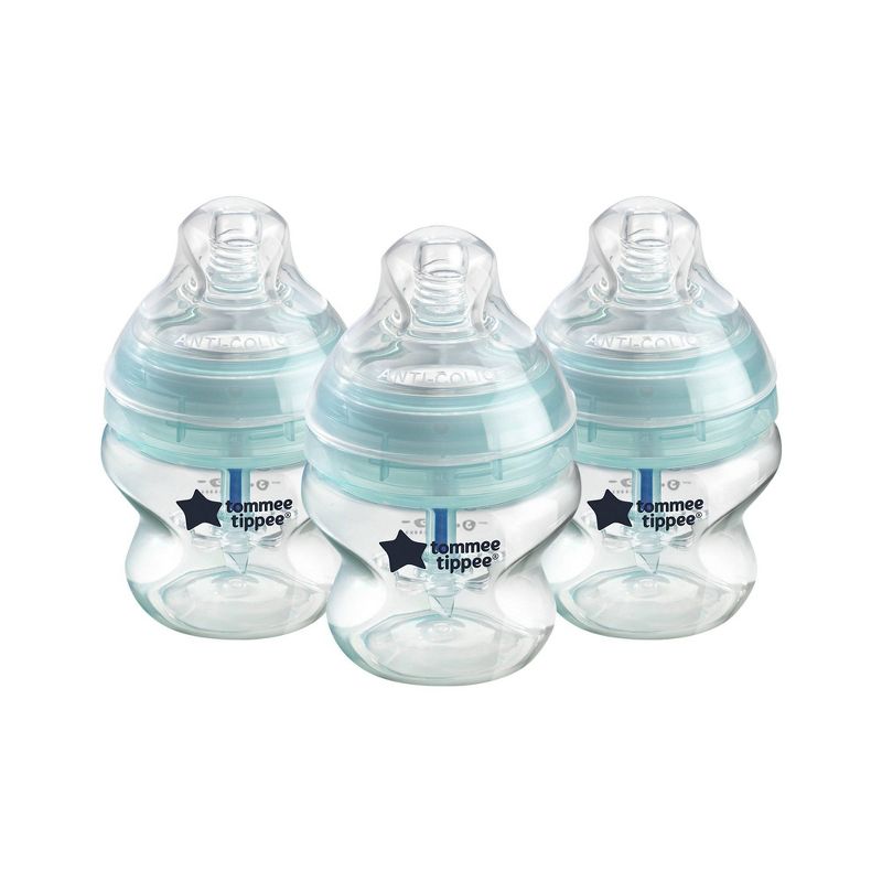 Tommee Tippee Advanced Anti-Colic Baby Bottle - Clear - 5oz/3pk, 1 of 12