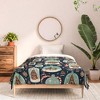 Heather Dutton Gingerbread Village Blue Comforter + Pillow Sham(s) - Deny Designs - 3 of 3
