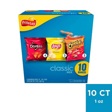 Frito-Lay Variety Pack Classic Mix - 10ct