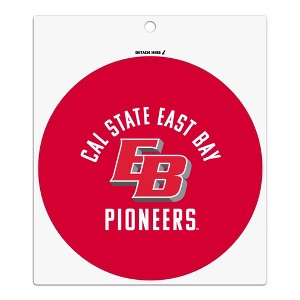 California State University, East Bay Pioneers Logo Automotive Car Refrigerator Locker Vinyl Circle Magnet - 1 of 4