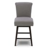 Spruce&Spring Upholstered 26-inch Counter Height Swivel Barstool - 3 of 4