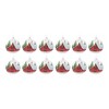 Frosted Barn Ball Ornament (Set of 12) - 3 of 3