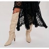 Women's Lace Tier Midi Skirt - BluIvy L - 3 of 4