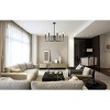 Elegant Lighting Willa 26 inch Pendant Light in Black - 2 of 4