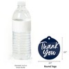 Big Dot of Happiness Navy Blue Elegantly Simple - Guest Party Favor Gift Tags (Set of 20) - 3 of 4
