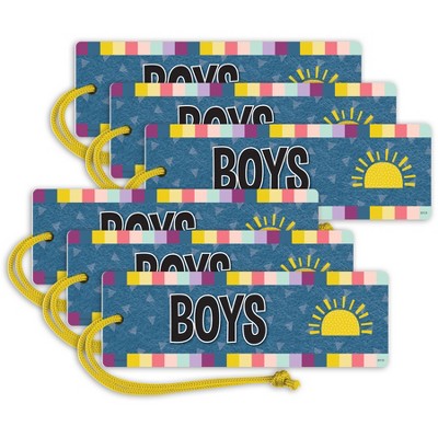 Teacher Created Resources Oh Happy Day Magnetic Boys Pass, Pack of 6