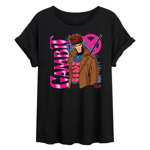 Women's - Marvel - X-Men Gabmit With Logo Oversized Graphic T-Shirt - 1 of 4
