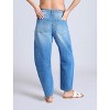 Women's Under the Belly Barrel Leg Maternity Jeans | Motherhood Maternity - 2 of 4