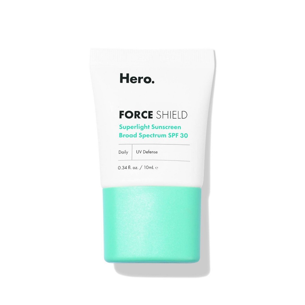 Photos - Cream / Lotion Hero Cosmetics Force Shield Superlight Sunscreen - SPF 30 - 10ml