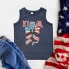 The Juniper Shop Coquette USA Bow Grunge Toddler Tank - 3 of 4