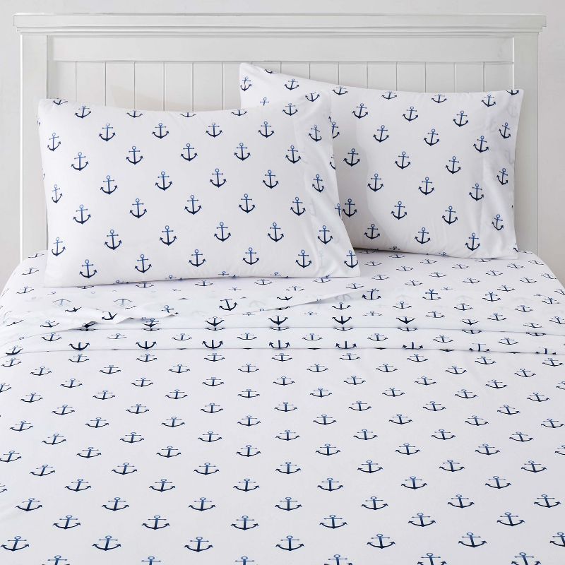 Ship Anchors Microfiber Kids' Sheet Set by Sweet Home Collection™, 1 of 7