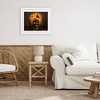 Stupell Industries Haunted Night Mansion Framed Print Under Glass, White, 16" x 13" - 3 of 4