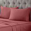 Egyptian Cotton 400 Thread Count Solid Deep Pocket Sheet Set by Blue Nile Mills - 4 of 4