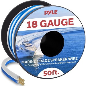 Pyle 50ft 18-Gauge Marine Grade Speaker Wire - PLMRSW50 - 1 of 4