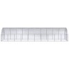 vidaXL Chicken Coop Silver Galvanized steel Large Tough Chicken Coop - 3 of 4