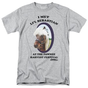 Men's Parks And Rec Lil Sebastian T-Shirt - 1 of 4