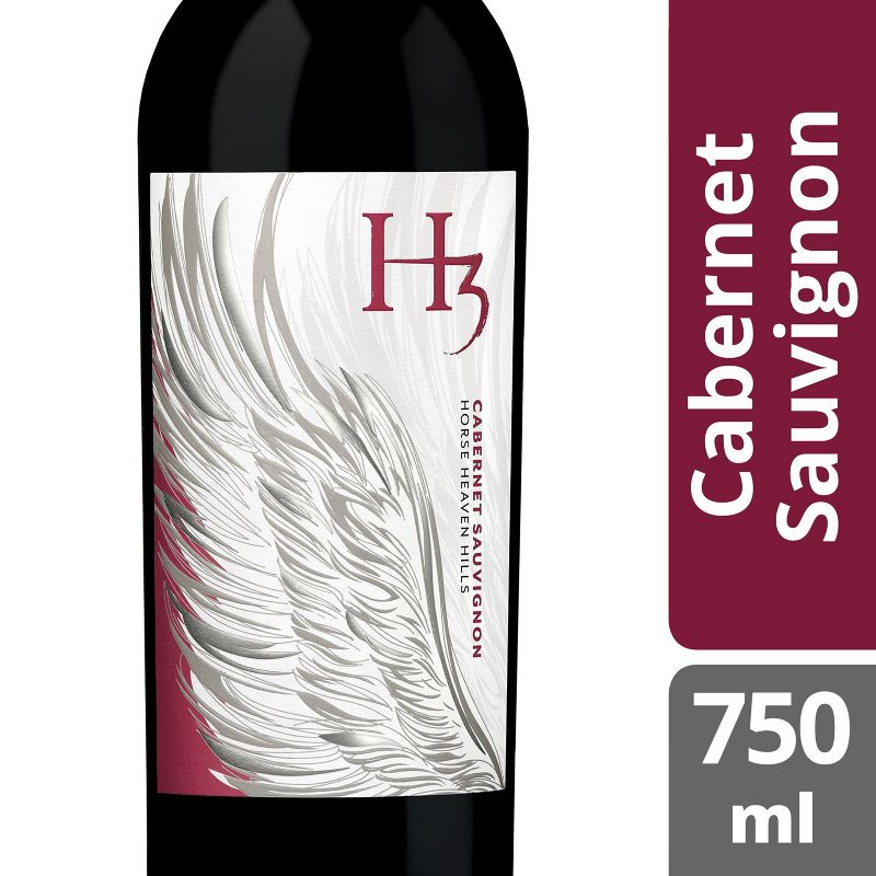 H3 Cabernet Sauvignon Red Wine - 750ml Bottle, 2 of 10