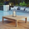 Modway Upland Outdoor Patio Wood Coffee Table - 4 of 4