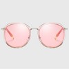 Anna-Kaci Women's Retro Round Metal & PC Polarized Sunglasses - 2 of 4