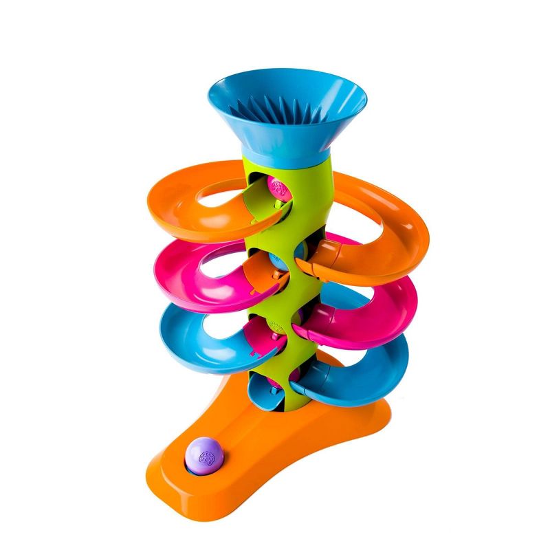 Fat Brain Toys RollAgain Tower Ball Toy, 1 of 8