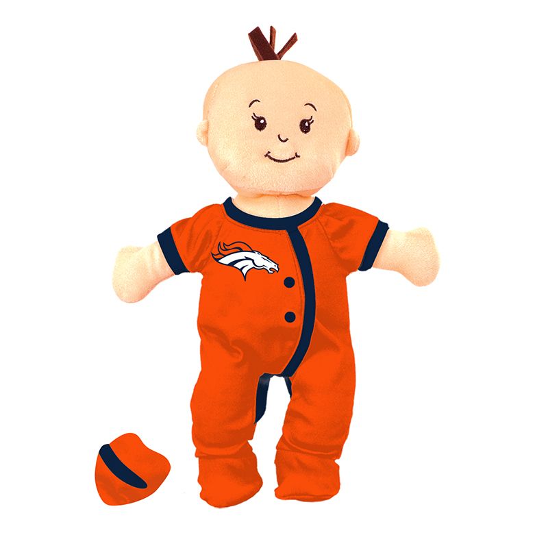 Baby Fanatic Wee Baby Fan Doll - NFL Denver Broncos, 1 of 4
