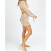 Women's KNIT LONG SLEEVE O-RING COVER UP - MABLE - 4 of 4